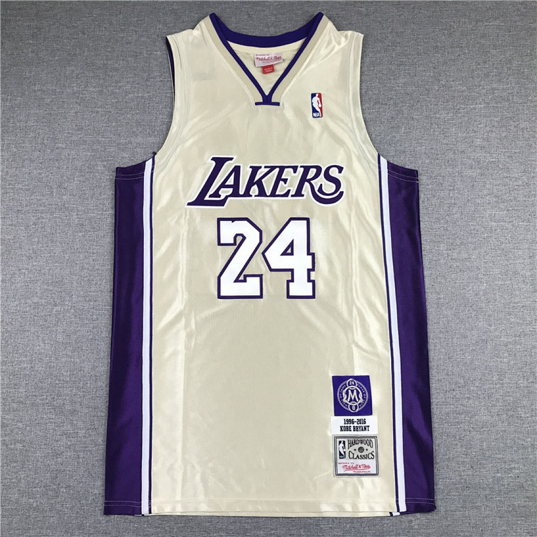 Kobe Bryant #24 Los Angeles Lakers NBA Retro Embroidered Jersey – Sizes S-XXXL