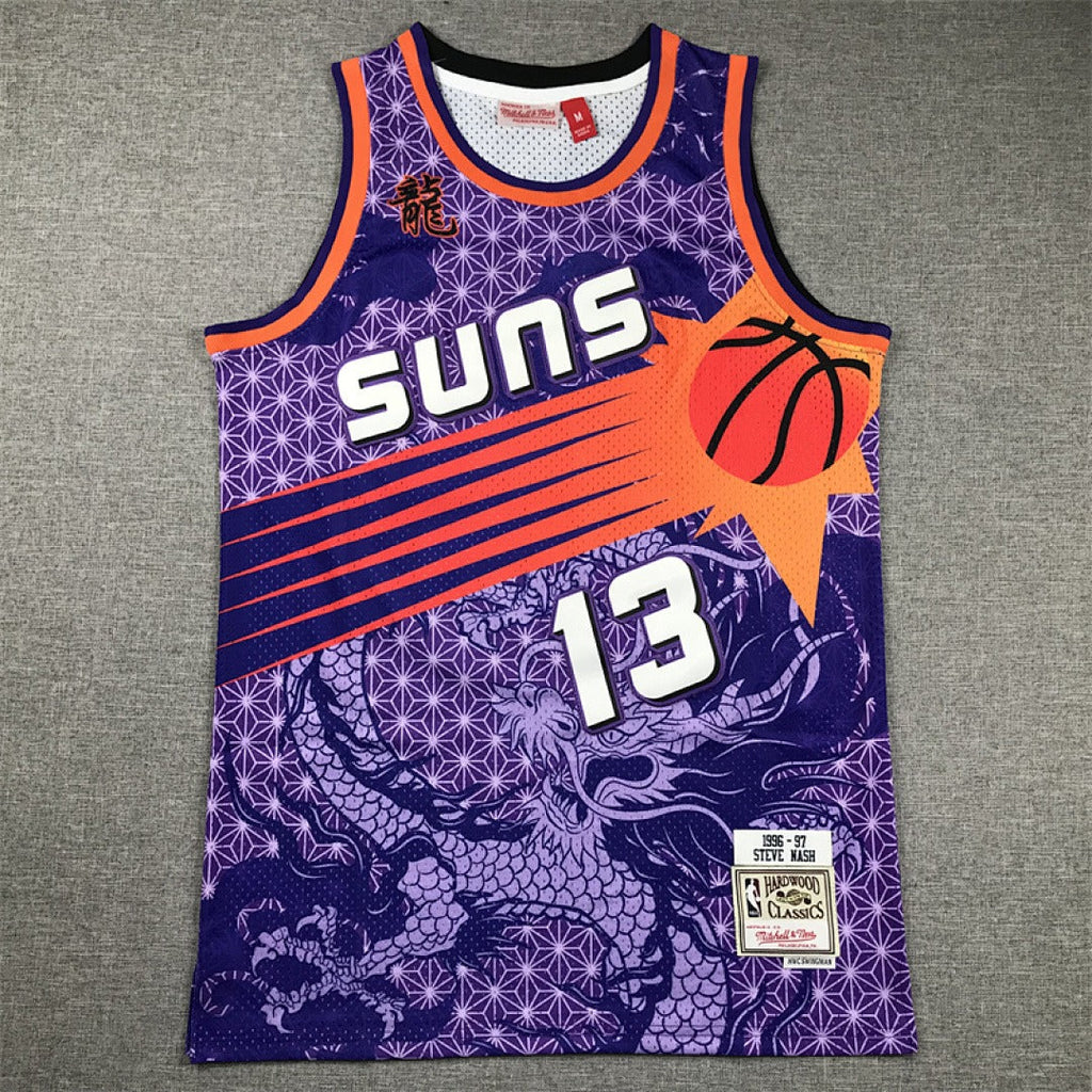 Phoenix Suns #13 Steve Nash Retro NBA Jersey – Sizes S–XXXL