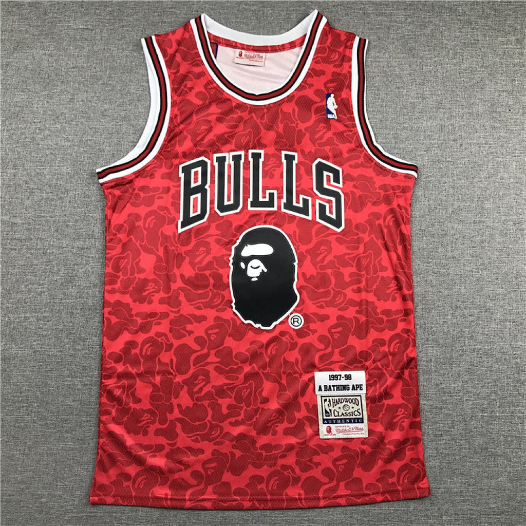 Chicago Bulls #93 NBA Retro Collaboration Embroidered Jersey