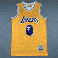 Kobe Bryant #24 Los Angeles Lakers NBA Retro Collaboration Embroidered Jersey