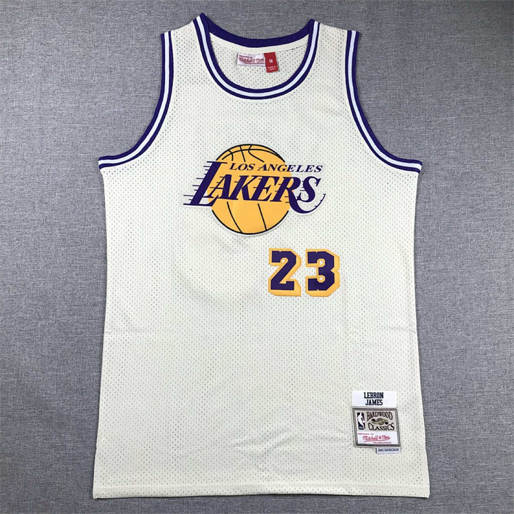 LeBron James #23 Los Angeles Lakers NBA Retro Embroidered Jersey – Sizes S-XXXL