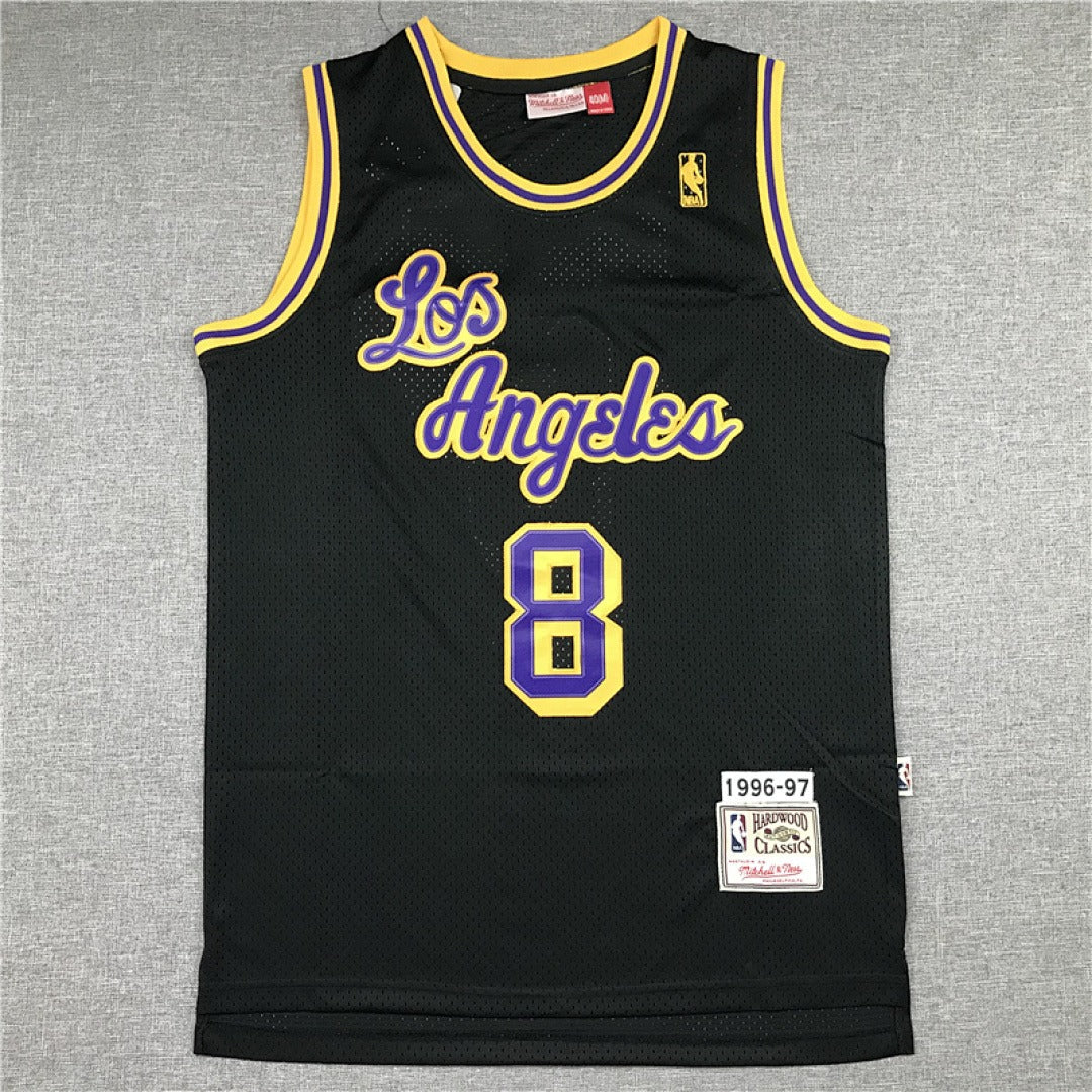 Los Angeles Lakers Kobe Bryant #8 NBA Retro Embroidered Jersey – Sizes S-XXXL