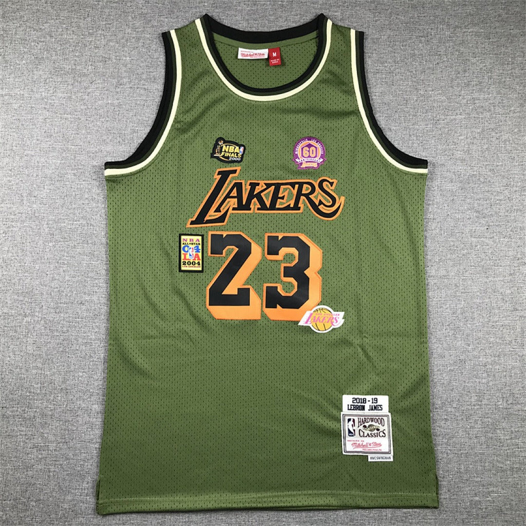 LeBron James #23 Los Angeles Lakers NBA Retro Embroidered Jersey – Sizes S-XXXL