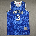 Philadelphia 76ers Allen Iverson #3 NBA Retro Embroidered Jersey – Sizes S-XXXL