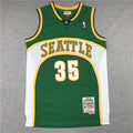 Seattle SuperSonics #35 Kevin Durant NBA Retro Embroidered Jersey – Sizes S-XXXL