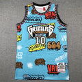 Mike Bibby #10 Memphis Grizzlies NBA Retro Embroidered Jersey – Sizes S-XXXL