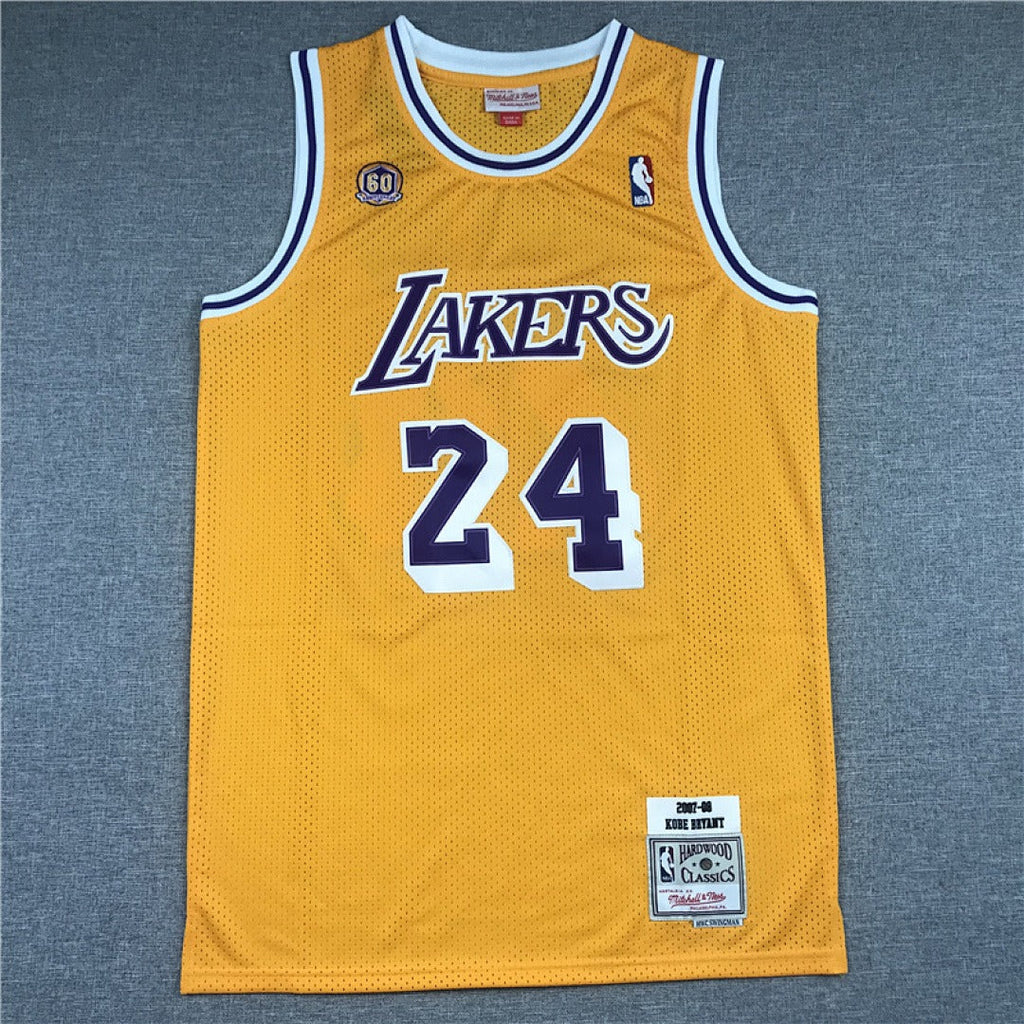 Kobe Bryant #24 Los Angeles Lakers NBA Retro Embroidered Jersey – Sizes S-XXXL