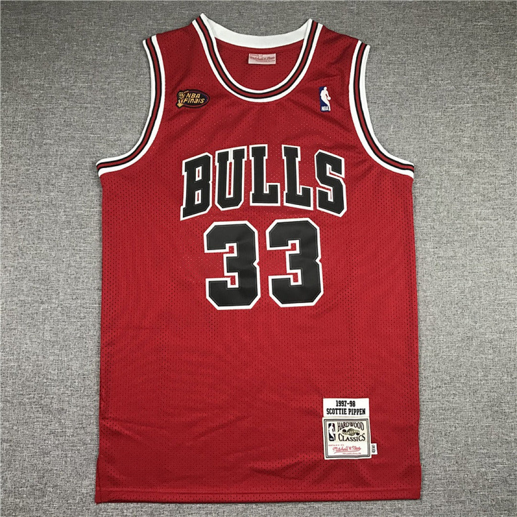 Chicago Pippen #33 NBA Retro Embroidered Jersey – Sizes S-XXXL