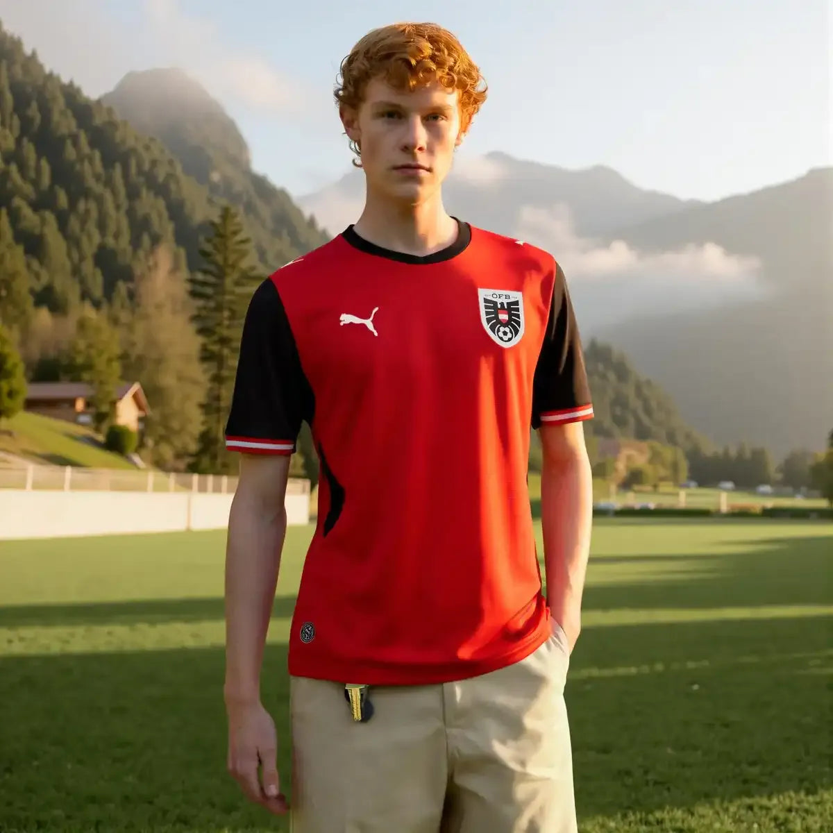 Men's Austria 2026 World Cup Home Soccer Football Jersey